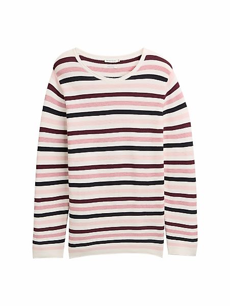TOM TAILOR PLUS Strickpullover, aus Bio-Baumwolle günstig online kaufen