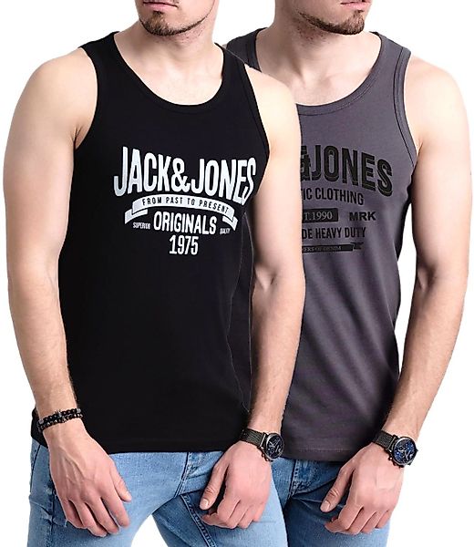 Jack & Jones Tanktop Bedrucktes Shirt günstig online kaufen