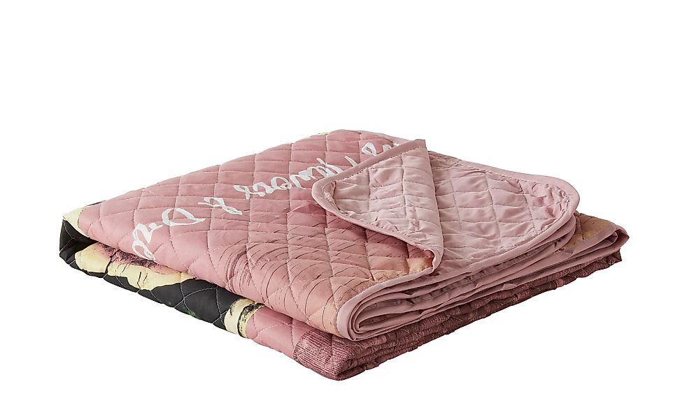 Bett- und Sofaüberwurf - rosa/pink - 220 cm - Sconto günstig online kaufen