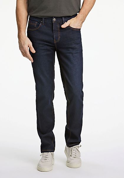 BISON 5-Pocket-Jeans "Jeans Tapered Fit" günstig online kaufen