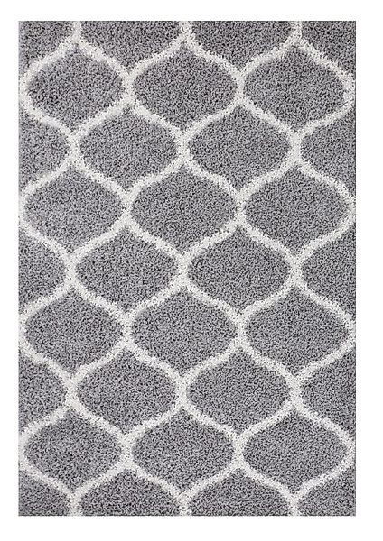 Vimoda Hochflor-Läufer Wohnzimmerteppich Modern, Rechteckig, Höhe: günstig online kaufen