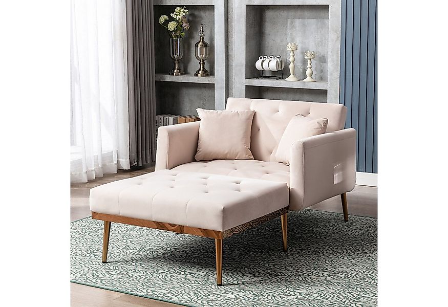 HAUSS SPOLE Sofa sessel mit schlaffunktion,verstellbare Schlafsofa wohnzimm günstig online kaufen