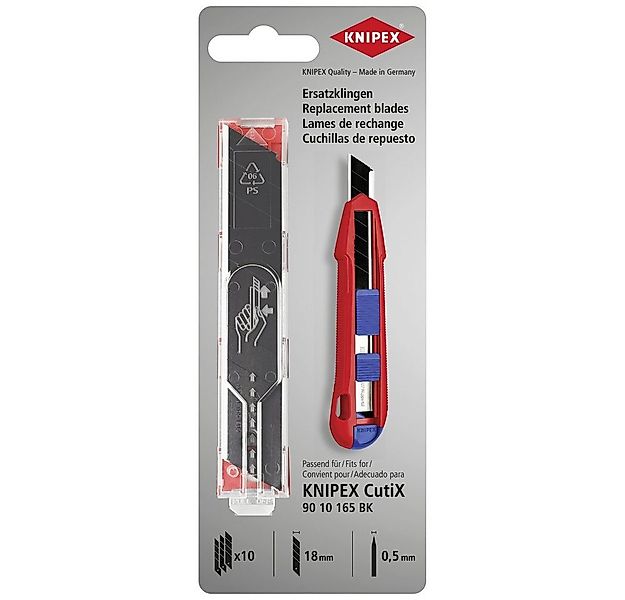 Knipex Cuttermesser Knipex 90 10 165 E02 90 10 165 E02 Ersatzklingen für 90 günstig online kaufen