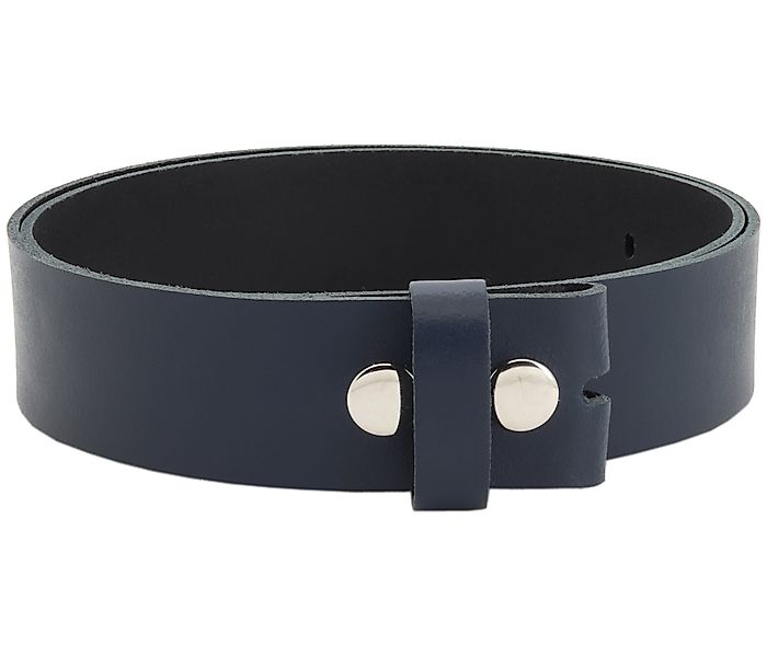 COLOGNEBELT Ledergürtel OM101-SL-Dunkelblau MADE IN GERMANY, günstig online kaufen