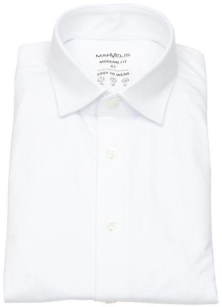 MARVELIS Businesshemd Modern Fit leicht tailliert günstig online kaufen