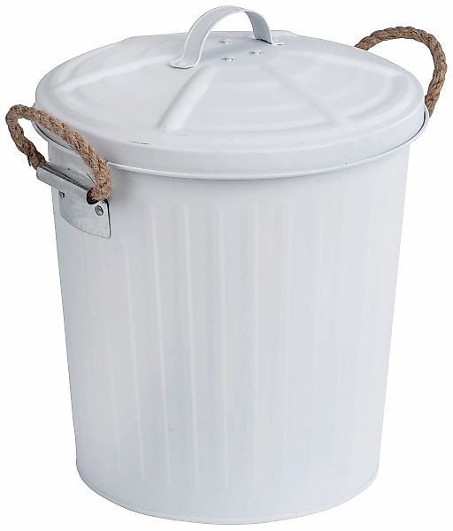 Wenko Kosmetikeimer Gara 6 Liter Weiß Matt günstig online kaufen