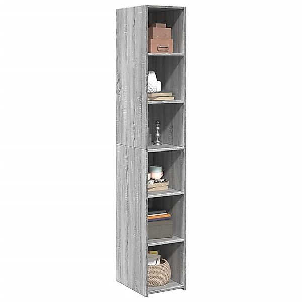 vidaXL Highboard Highboard Grau Sonoma-Eiche 30x41x185 günstig online kaufen