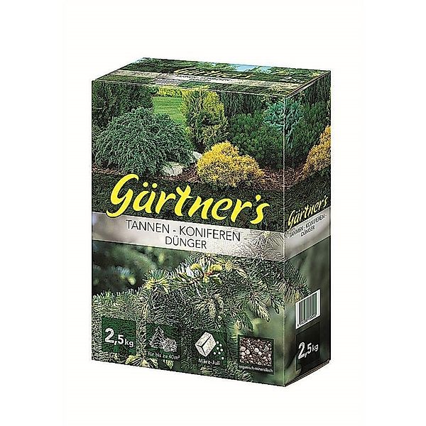 Gärtner's Gartendünger Tannendünger 2,5Kg Koniferendünger Zypressendünger günstig online kaufen