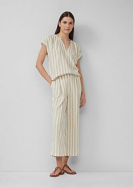 s.Oliver 3/4-Hose Culotte aus Leinenmix im Relaxed Fit günstig online kaufen