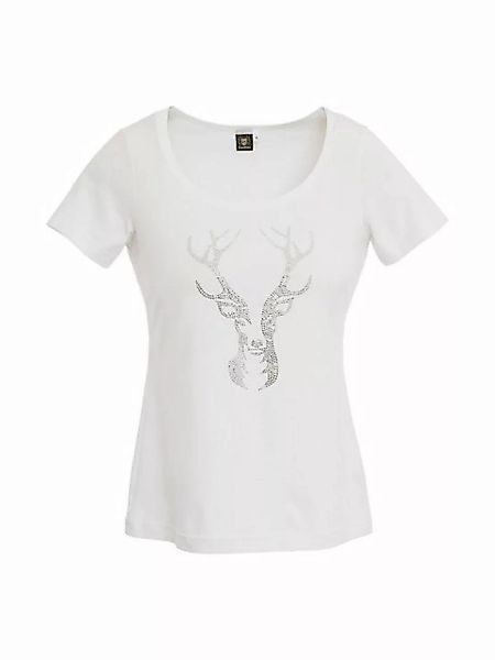 OS-Trachten Trachtenshirt T-Shirt 458058-2206-01 weiß günstig online kaufen