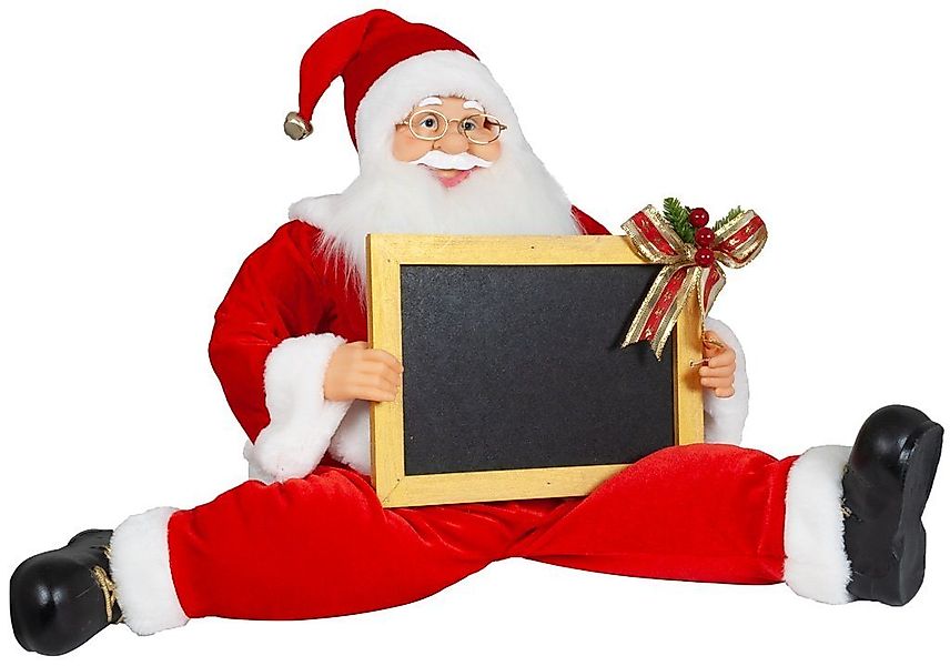 Christmas Paradise Weihnachtsmann mit flexiblen Beinen und beschreibbarer T günstig online kaufen