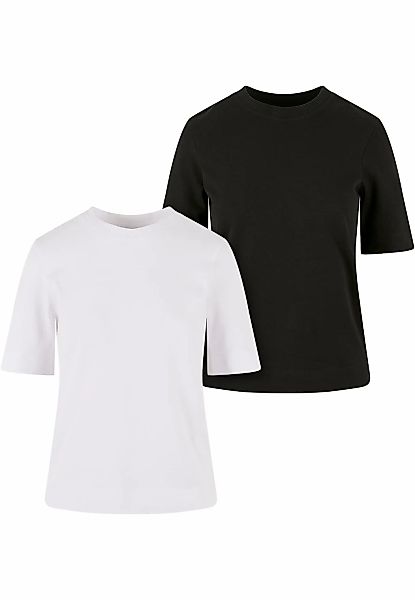 URBAN CLASSICS T-Shirt "Urban Classics Damen Ladies Classy Tee 2-Pack", (1 günstig online kaufen