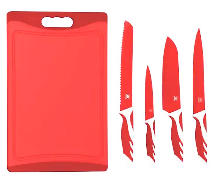 KING Messer-Set »Küchenmesserset »CUTTING««, (Set, 5 tlg.), 4 Küchenmesser, günstig online kaufen