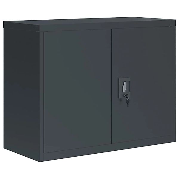 vidaXL Aktenschrank Aktenschrank Anthrazit 90x40x70 cm günstig online kaufen