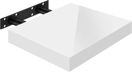 Woltu Wandregal, 1-tlg., hochglänzend Wandboard Schweberegal günstig online kaufen