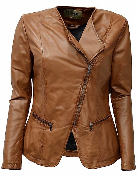 Zimmert Leather Lederjacke Milla weiches Velourleder, günstig online kaufen