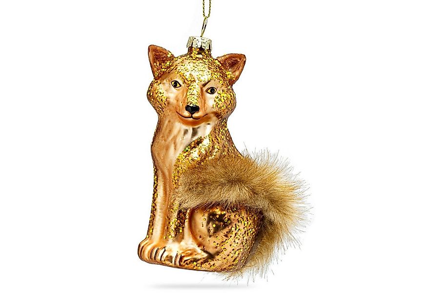 SIKORA Christbaumschmuck Fuchs besondere Weihnachtskugel Glas Anhänger – BS günstig online kaufen