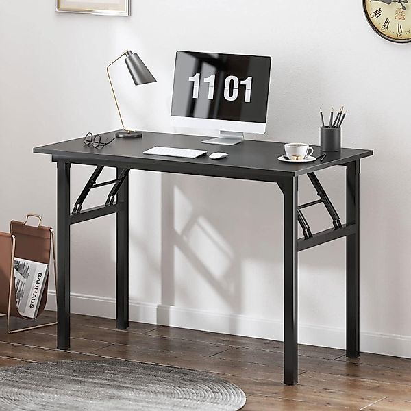 LuxusKollektion Schreibtisch Klapptisch 100x60x75 cm PC günstig online kaufen
