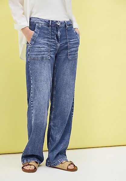 Cecil Loose-fit-Jeans High Waist günstig online kaufen