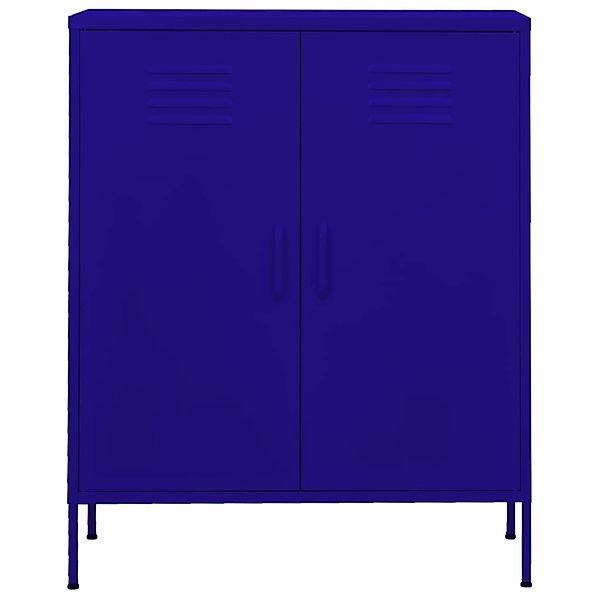 Lagerschrank Marineblau 80x35x101,5 Cm Stahl günstig online kaufen