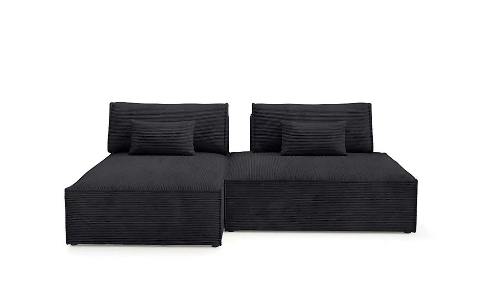 Ecksofa modular Lucca ¦ schwarz ¦ Maße (cm): B: 236 H: 82 Polstermöbel > So günstig online kaufen
