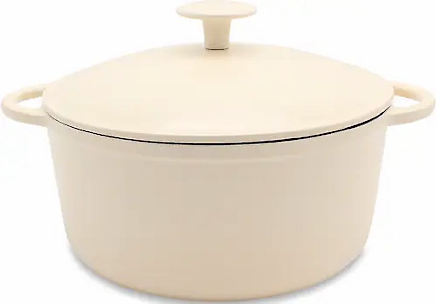 Krüger Fleischtopf »Eisenguss Fleischtopf mit Deckel SAVANNA, 24 cm« 1 Stk. günstig online kaufen