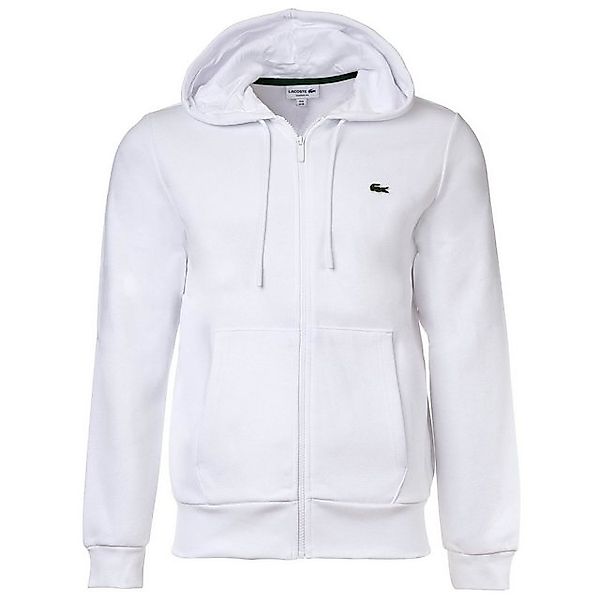 Lacoste Sweatshirt Herren Sweatjacke mit Kapuze - Zipper, aufgerautes günstig online kaufen