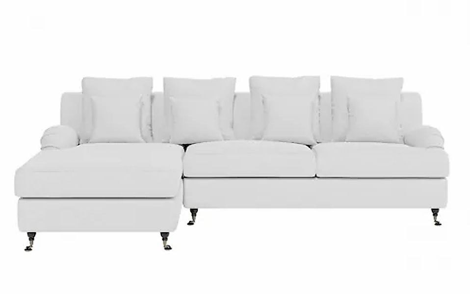 Home affaire Ecksofa »NORIN L-Form«, zwei Fußarten: vorne - Rollen, hinten günstig online kaufen