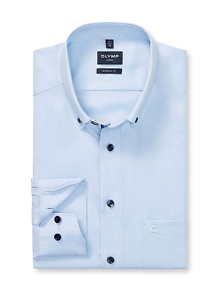 OLYMP Langarmhemd "Luxor", modern fit, Businesshemd, Button-down-Kragen günstig online kaufen
