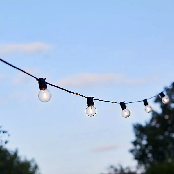 20er LED Lichterkette Glühbirnen warmweiß außen günstig online kaufen