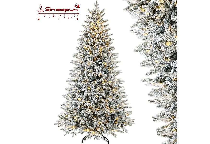 Vankel Künstlicher Weihnachtsbaum mit Schnee, mit/ohne Tannenzapfen, Weihna günstig online kaufen