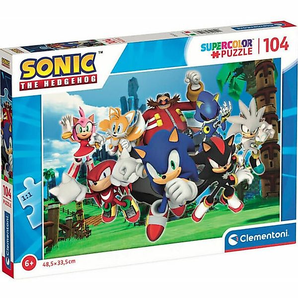 Clementoni® Puzzle Clementoni Puzzlespiel Sonic, 104 günstig online kaufen