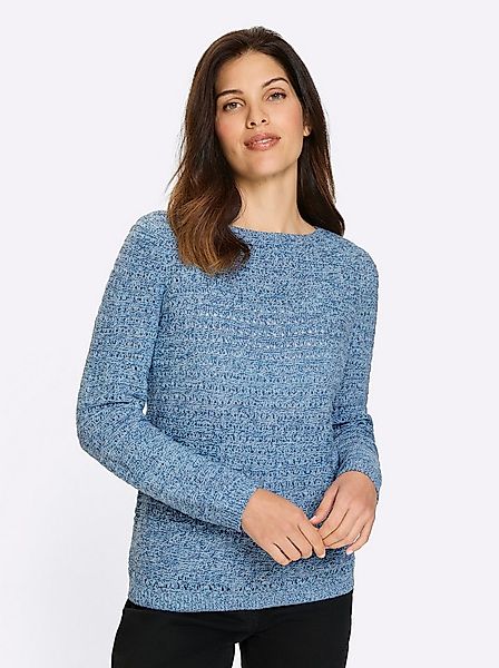 Sieh an! Strickpullover Ajourpullover . günstig online kaufen