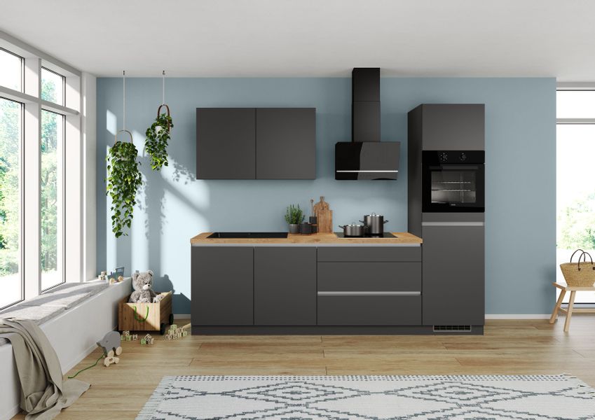IMPULS KÜCHEN Küchenzeile "Dublin", Ausrichtung wählbar, günstig online kaufen