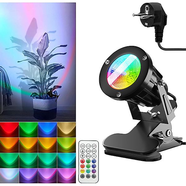 Jibenhome LED Wandstrahler 12W RGB LED-Spot günstig online kaufen