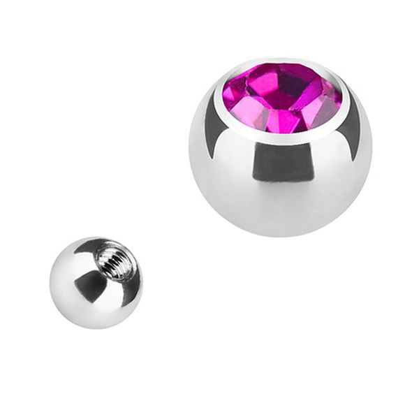Taffstyle Piercing-Set Piercing Ersatz Schraubkugel Silber günstig online kaufen