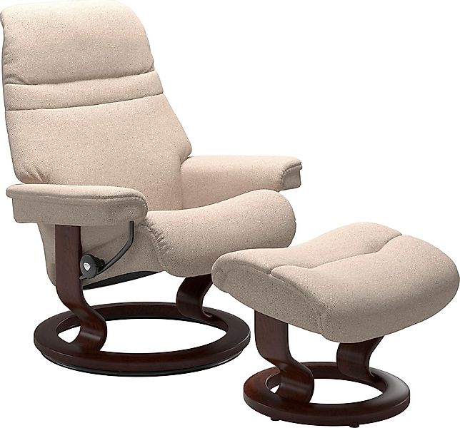 Stressless Relaxsessel "Sunrise", mit Classic Base, Größe M, Gestell Braun günstig online kaufen