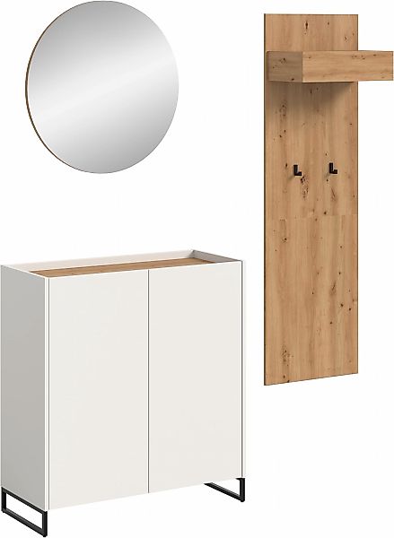 Home affaire Garderoben-Set "EVRID, 3-teilig, Breite 175 cm, individuell st günstig online kaufen