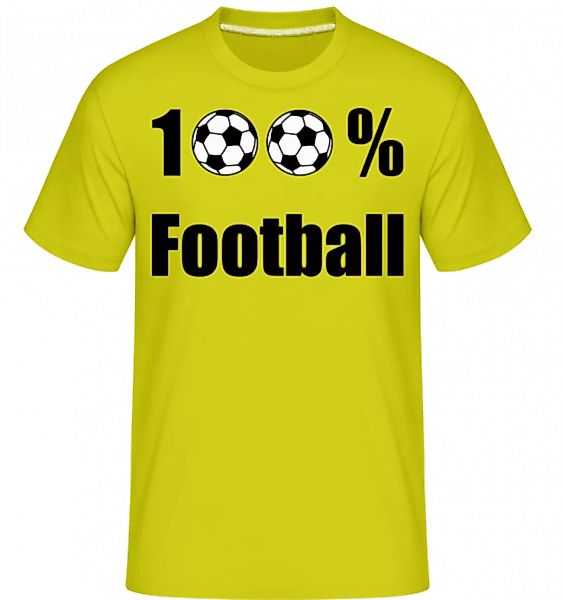 100 % Football · Shirtinator Männer T-Shirt günstig online kaufen