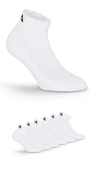 Fila Kurzsocken, (6er Pack), mit verstärkter Ferse günstig online kaufen