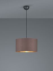 my home Pendelleuchte »Josie« E27 1 Stk. Hängeleuchte 1-flammig, Schirm tau günstig online kaufen