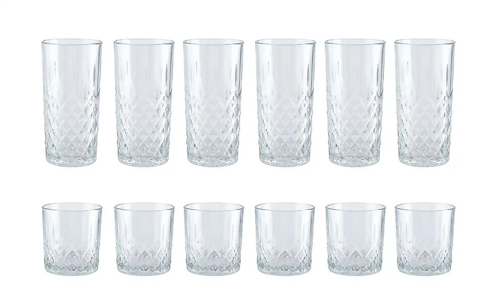 Peill+Putzler Gläserset  12-teilig  Seattle ¦ transparent/klar Gläser & Kar günstig online kaufen