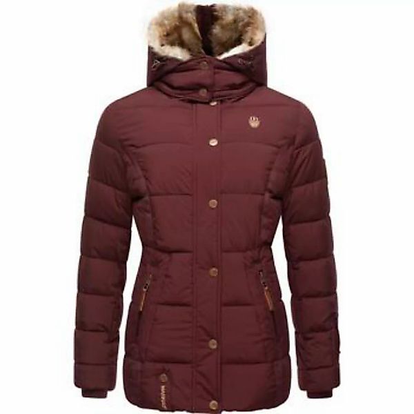 Marikoo Winterjacke Nekoo stylische Damen Steppjacke mit großer Kapuze günstig online kaufen