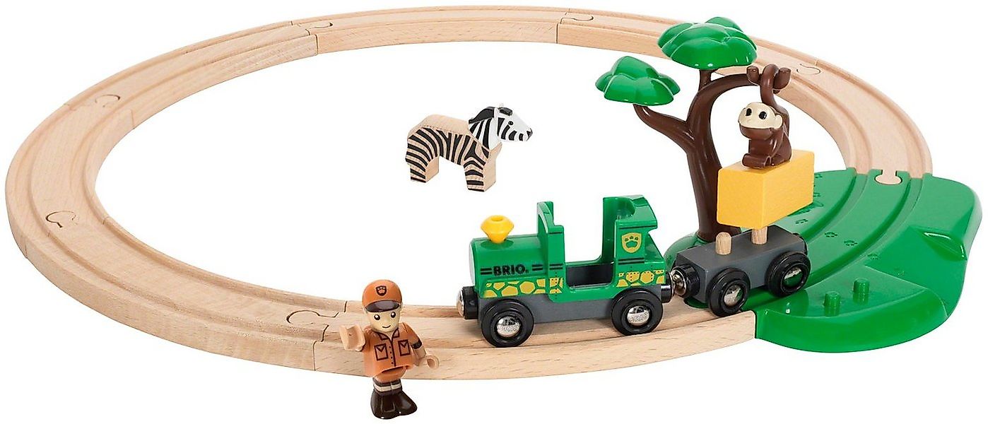 BRIO® Spielzeug-Eisenbahn BRIO® WORLD, Safari Bahn Set, (Set), FSC® - schüt günstig online kaufen