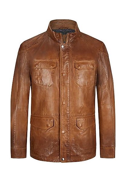 Milestone Lederjacke MS-Jose längere Herren Fieldjacket günstig online kaufen