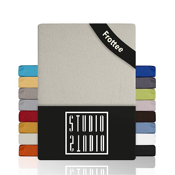 STUDIO Spannbettlaken Frottee, viele Größen, Baumwolle, günstig online kaufen