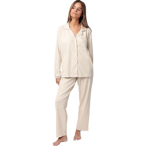 Admas  Pyjamas/ Nachthemden Pyjama Hose Top Langarm Organic Dots günstig online kaufen