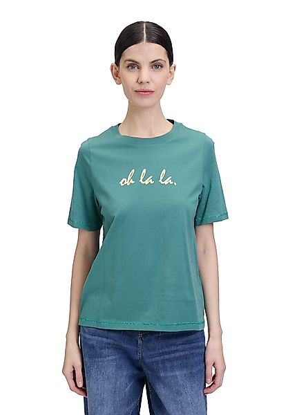 Cartoon Kurzarmshirt Cartoon Printshirt mit Rundhalsausschnitt günstig online kaufen