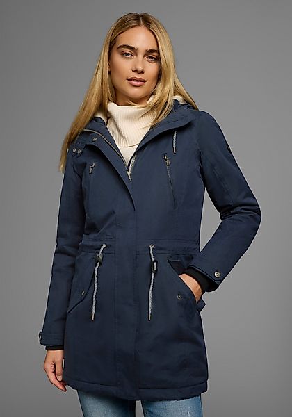 Polarino Funktionsparka mit Kapuze Atmungsaktiv, winddicht, wasserdicht. Wa günstig online kaufen