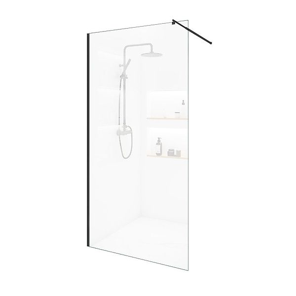 HOME DELUXE Duschwand Duschabtrennung BAKI, ESG-Sicherheitsglas günstig online kaufen